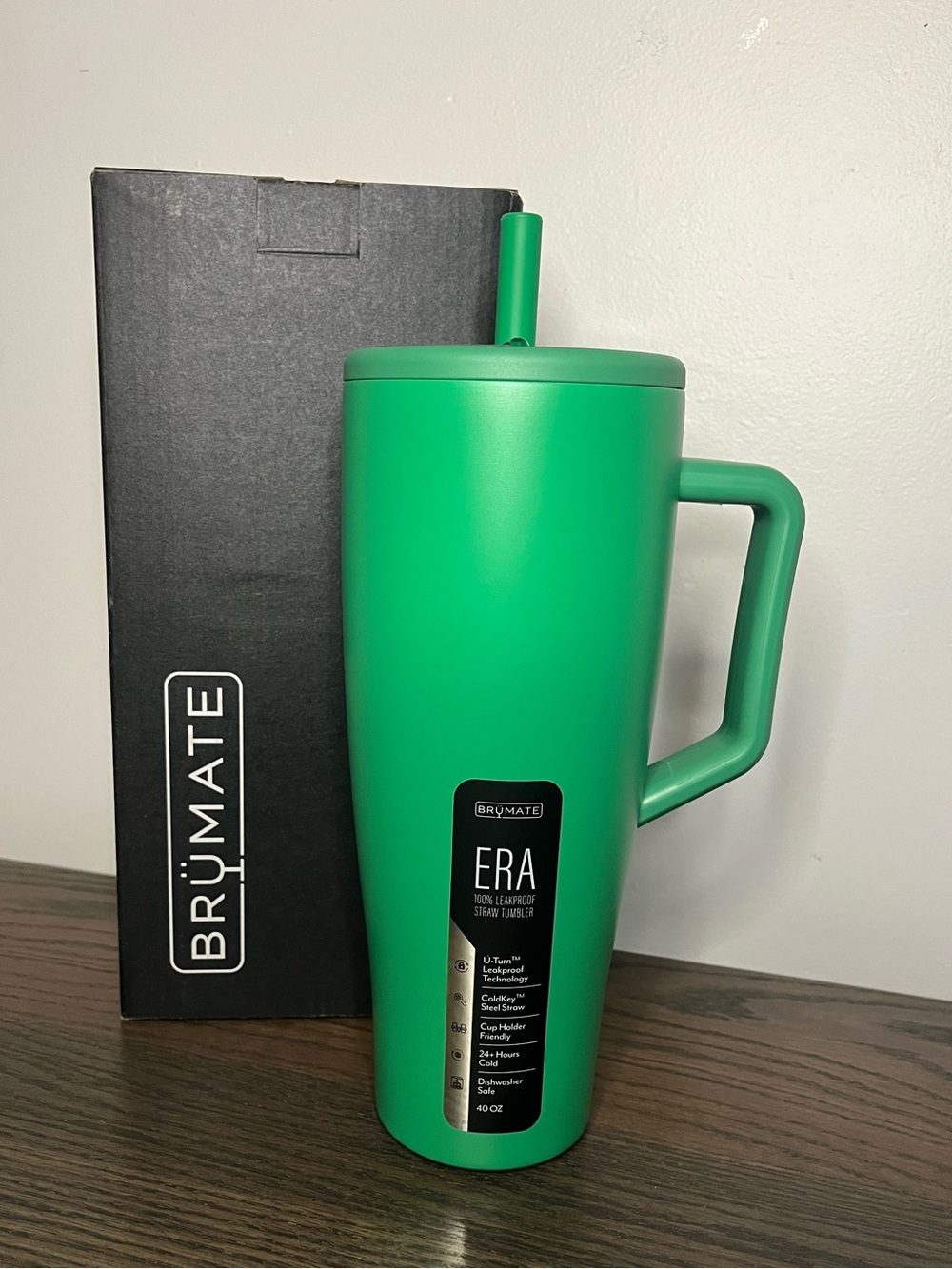 NEW! Brumate 40oz Limited Edition Kelly Green Era Tumbler